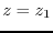 $z=z_{1}$