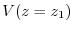 $V(z=z_{1})$