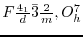 $F \frac{4_{1}}{d} \bar{3} \frac{2}{m}, O_{h}^{7}$