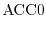 $\displaystyle {\rm ACC0}$