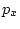 $p_{x}$