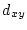 $d_{xy}$