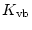 $K_{\rm vb}$